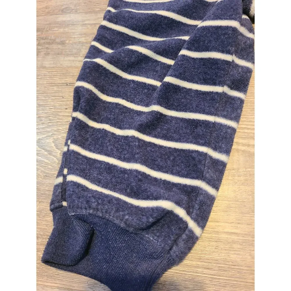 Child of mine by Carters 18 month blue and white striped jogger pants